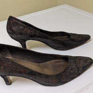 Bella-Vita Dark brown heels size 12 wide